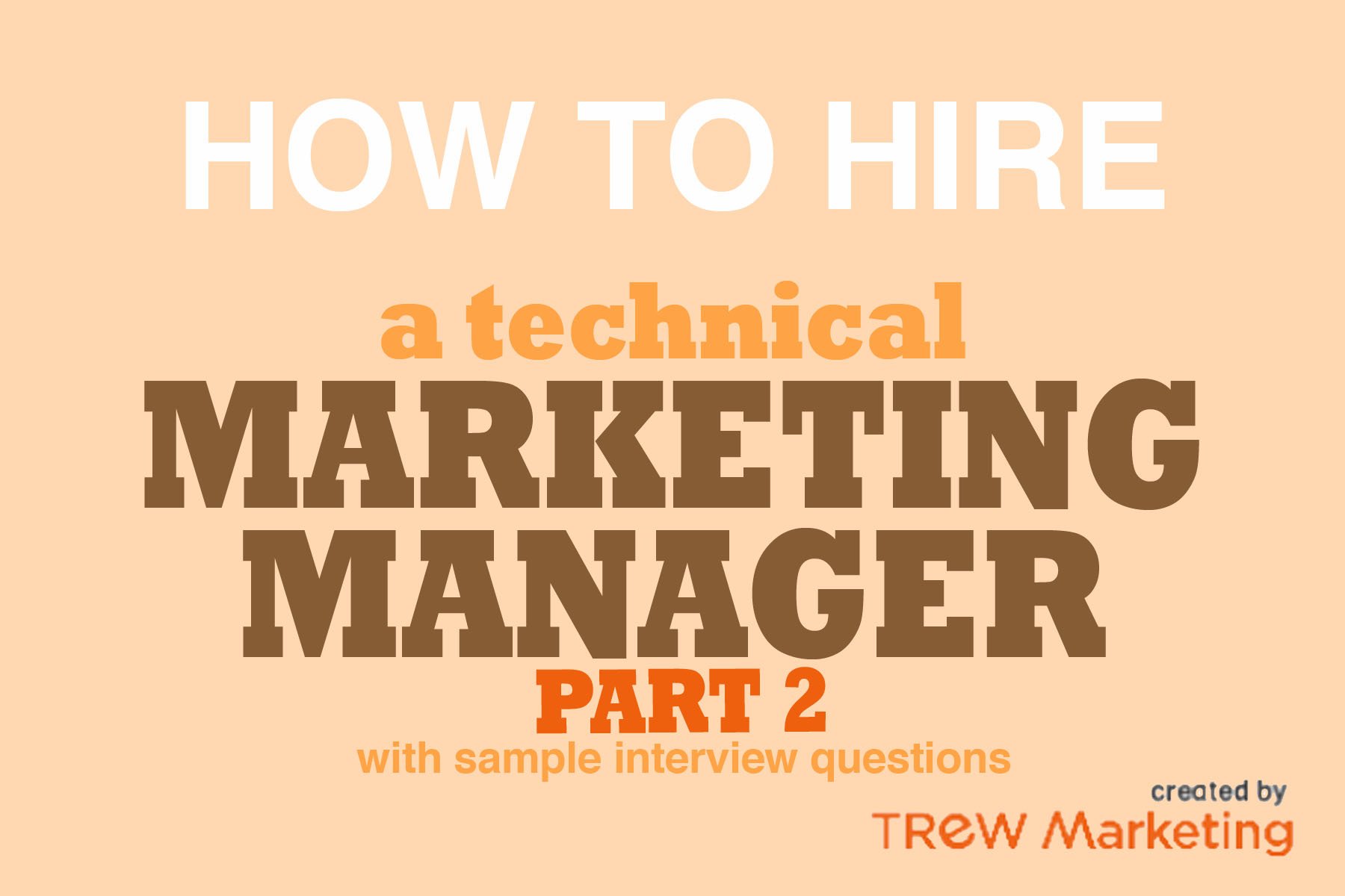 interview questions for technical managers