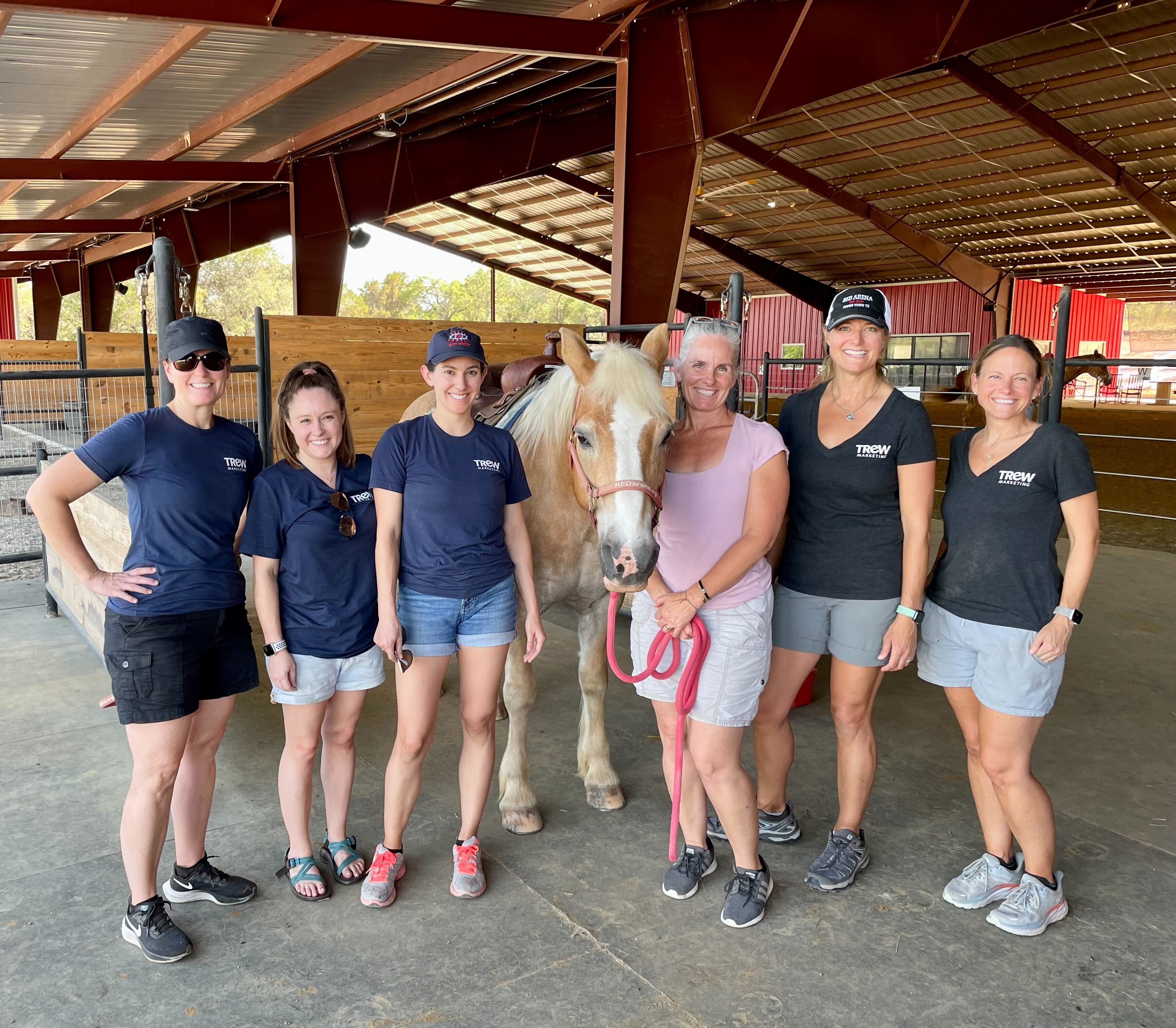 2022 TREW Crew Volunteer Day at Red Arena