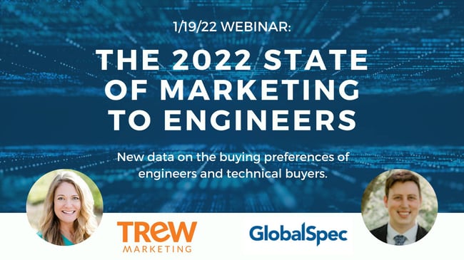 2022 State of Marketing to Engineers Webinar - email