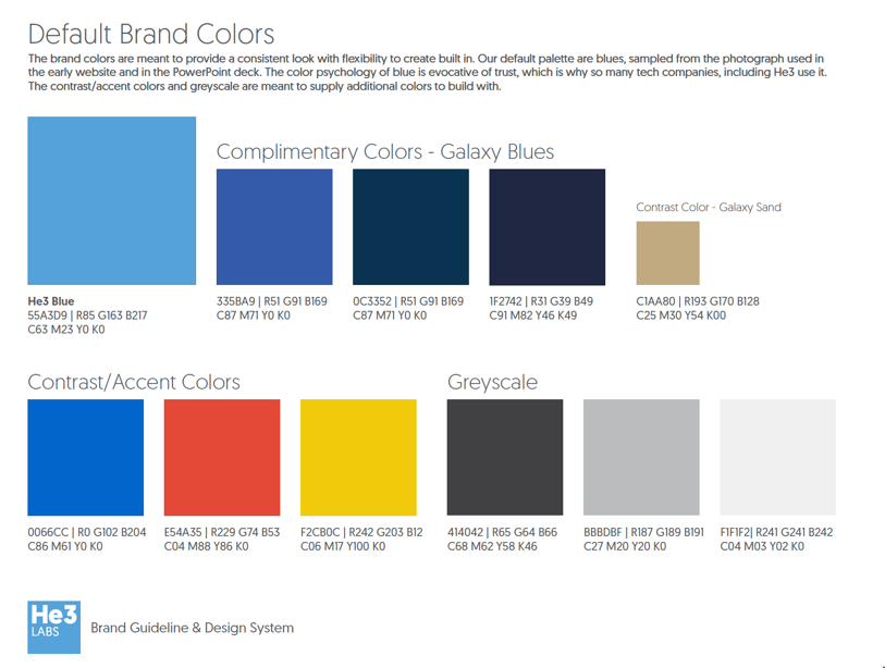 brand colors