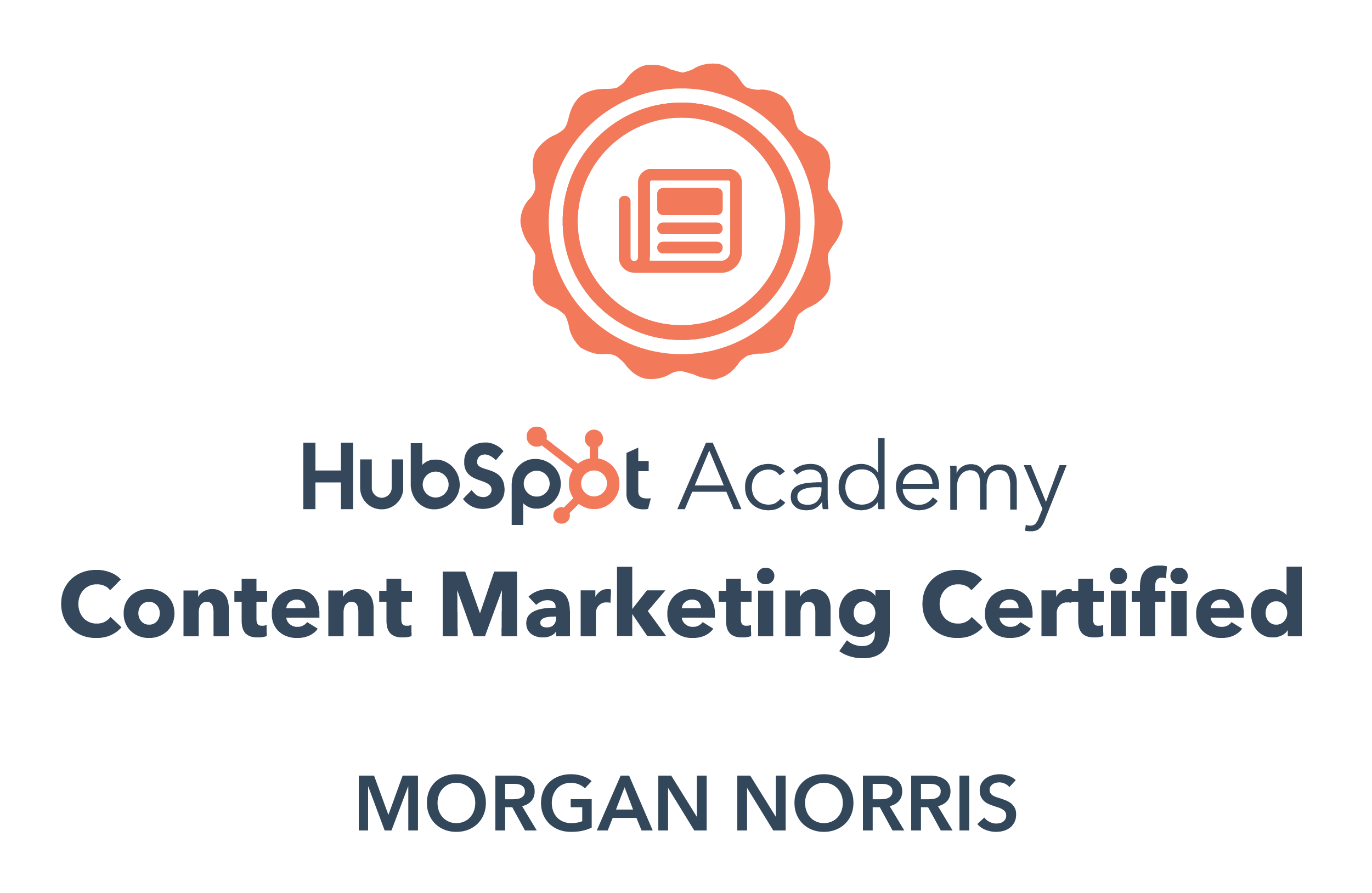 Content Marketing Certification