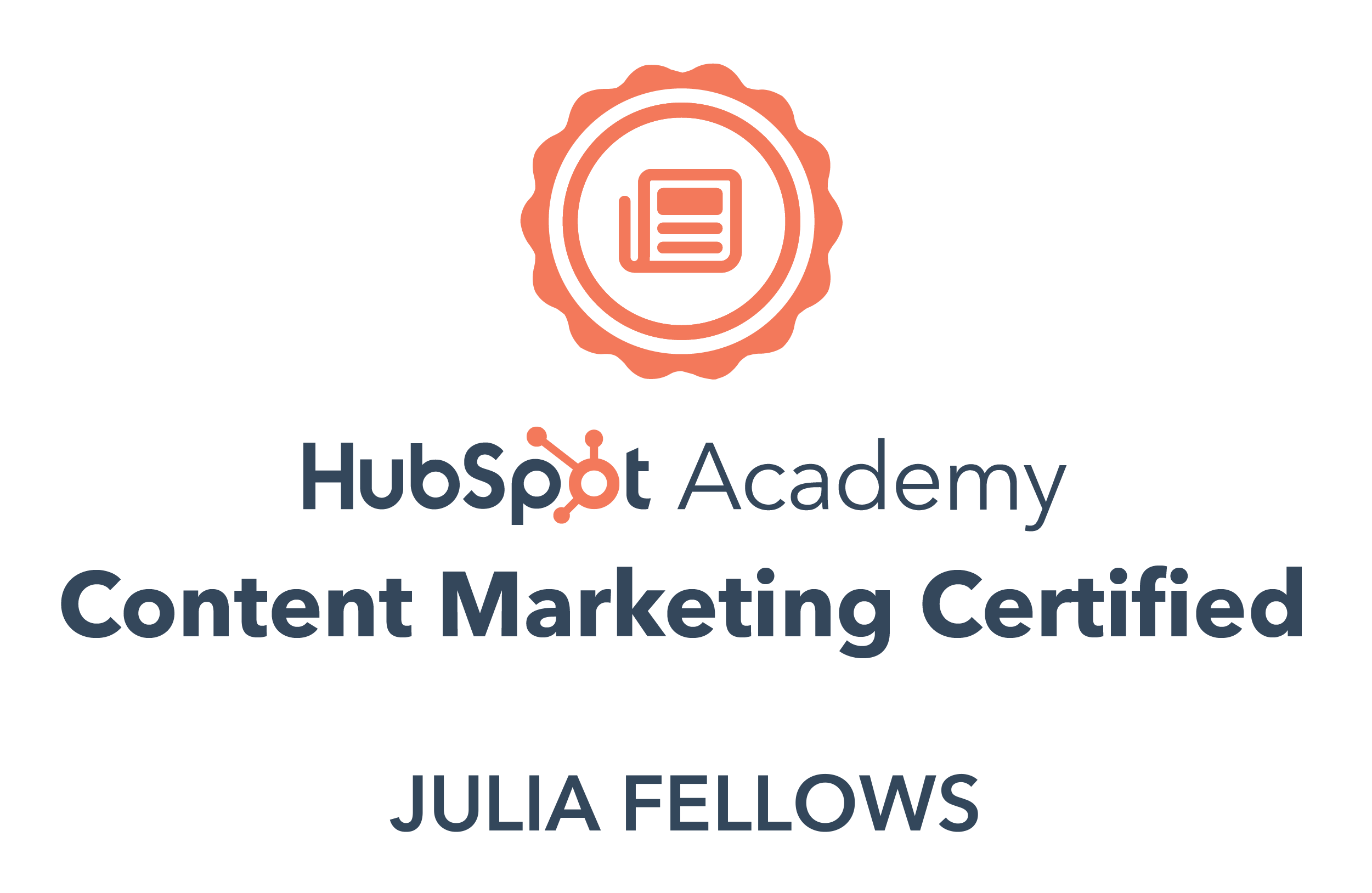Content Marketing Certified