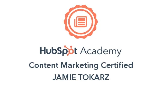 HubSpot Content Marketing Certification