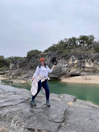 Julia at Pedernales State Park