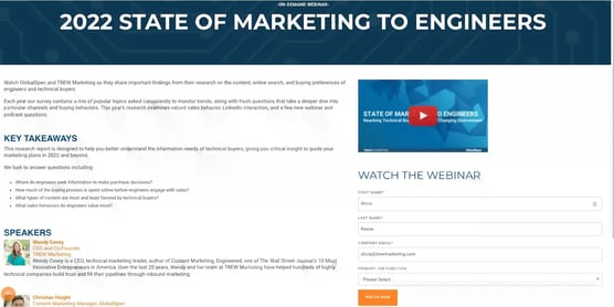 2022 SMFE Research Webinar Landing Page