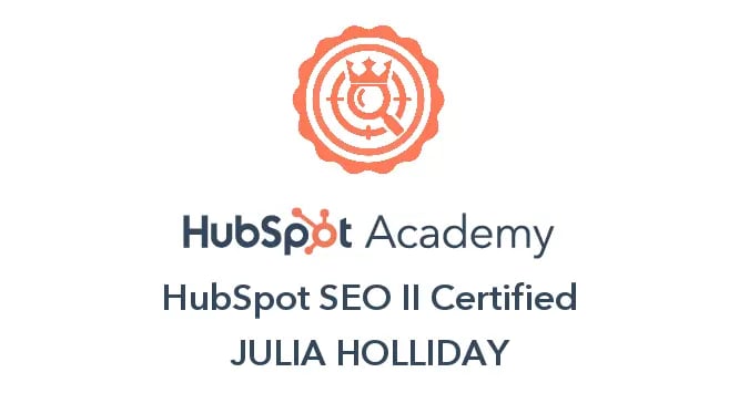 HubSpot SEO II Certified
