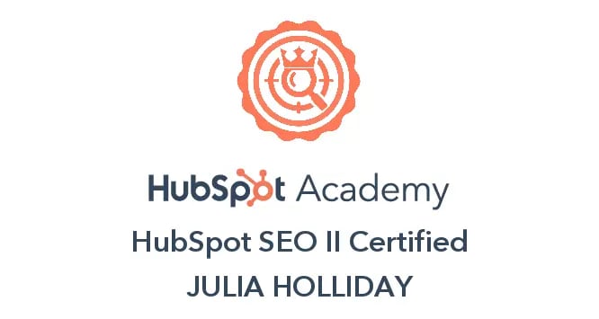 HubSpot SEO II Certified