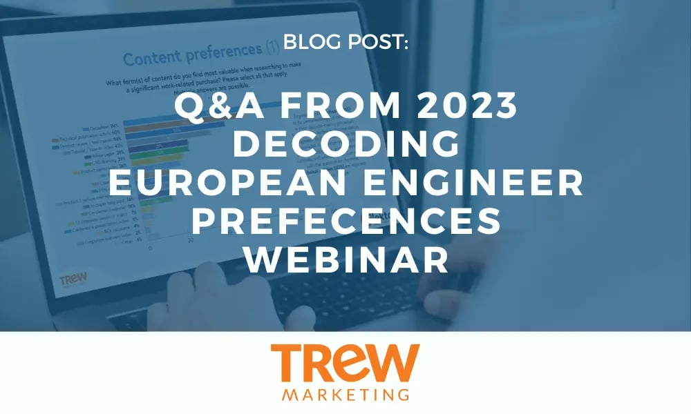 Q&A from 2023 Decoding European Engineer Preferences Webinar