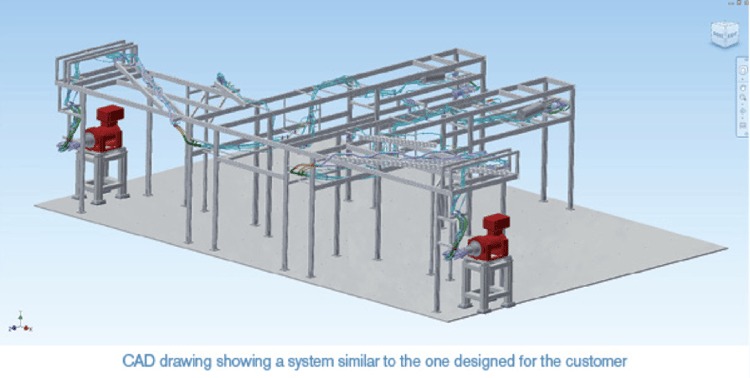 CAD drawing example