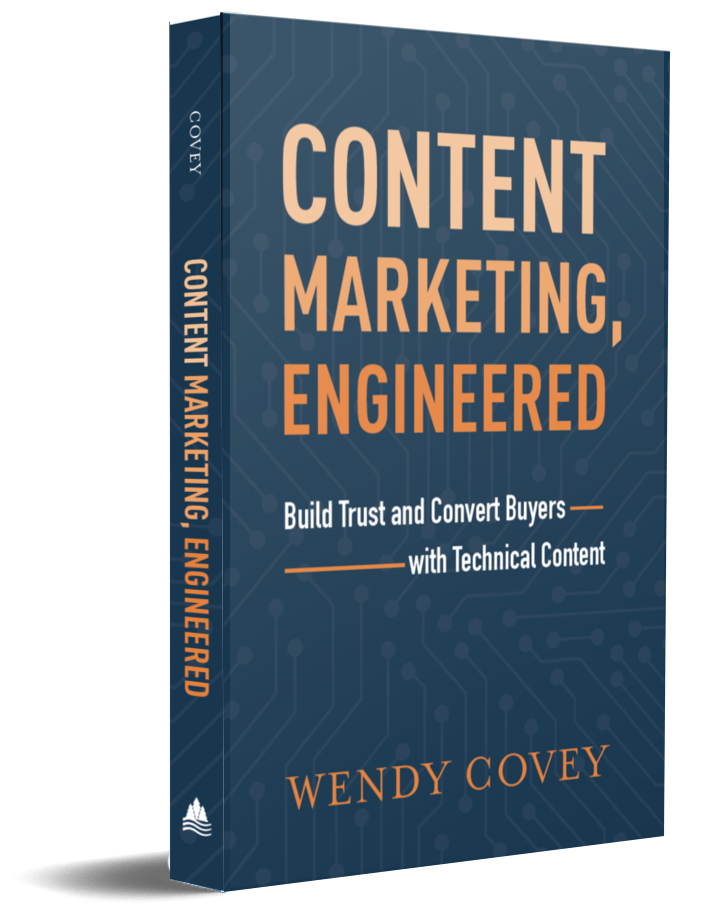 content marketing, engineered book