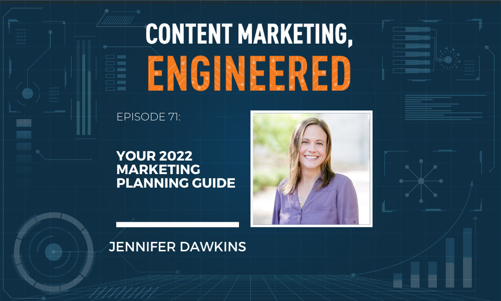 Podcast Cover - Jen Dawkins Marketing Planning