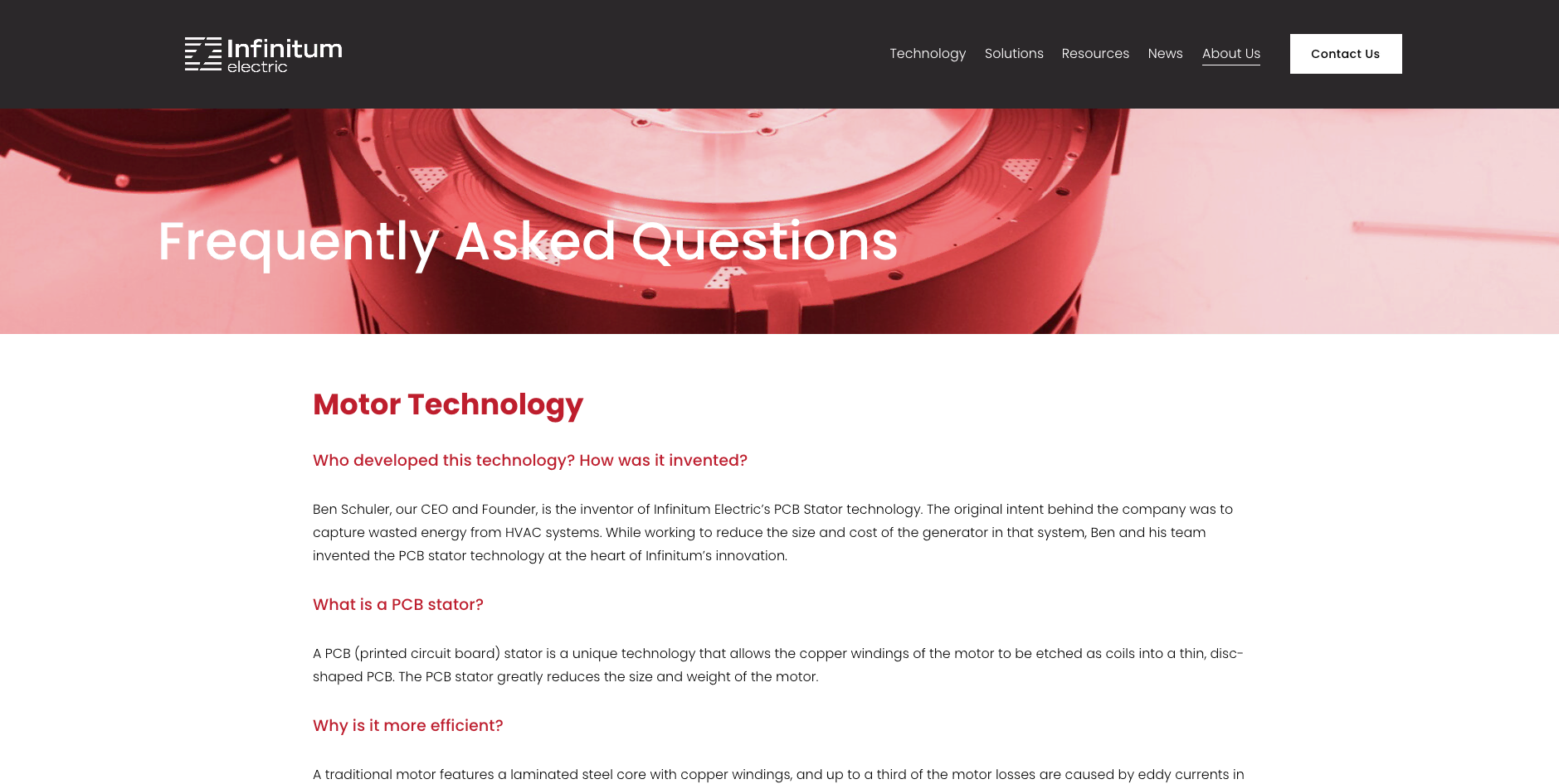 infinitum faq